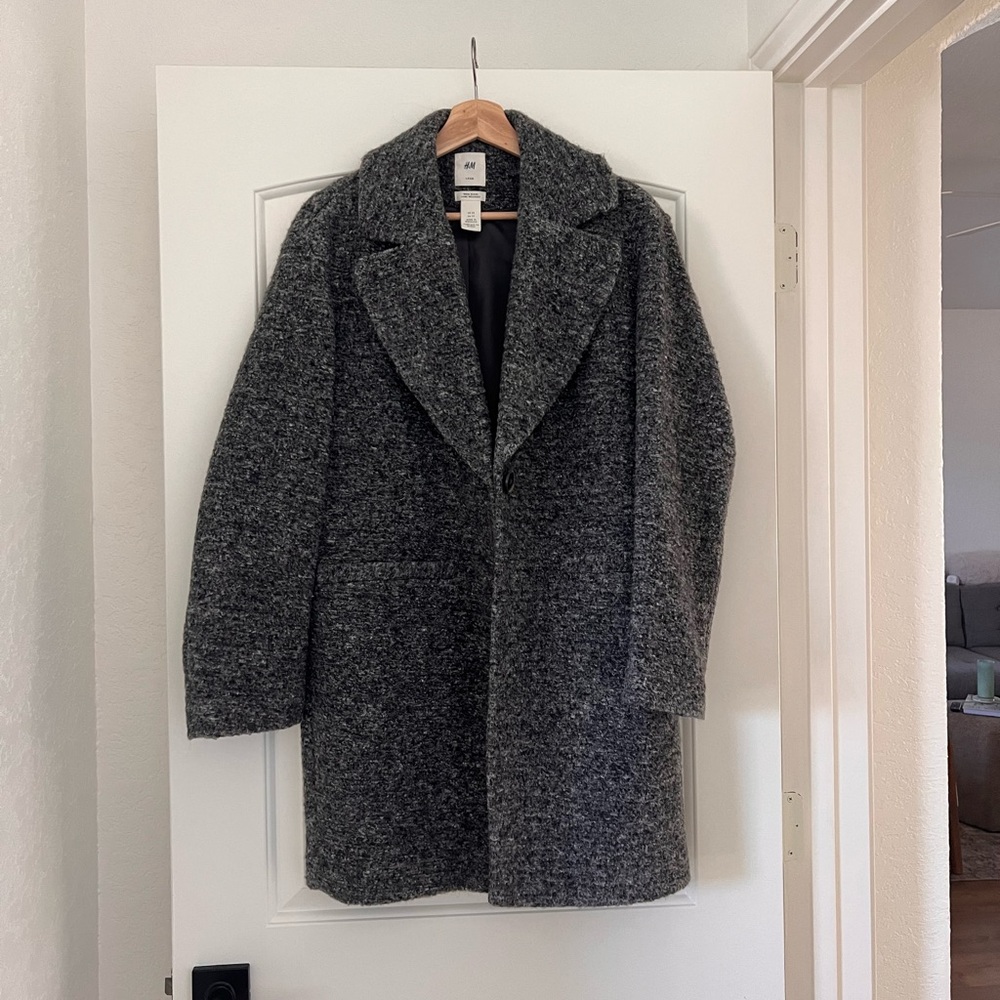H&M wool blend coat